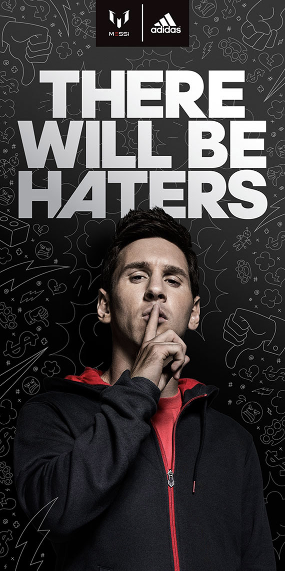 maestría miembro Envolver There Will Be Haters: Leo Messi - Iain Robson - Design Director
